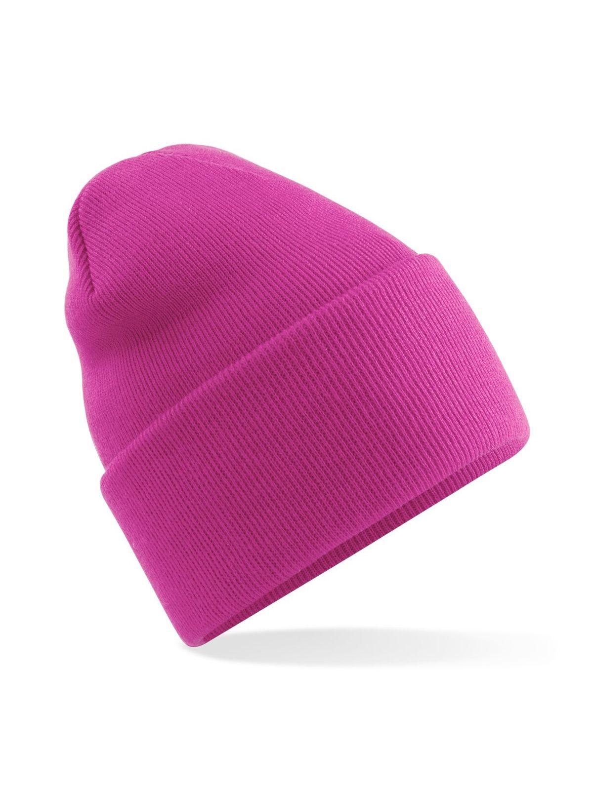 Original Deep Cuffed Beanie Beechfield Fuchsia