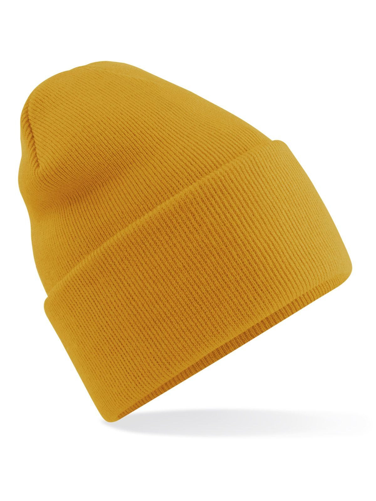 Original Deep Cuffed Beanie Beechfield Mustard