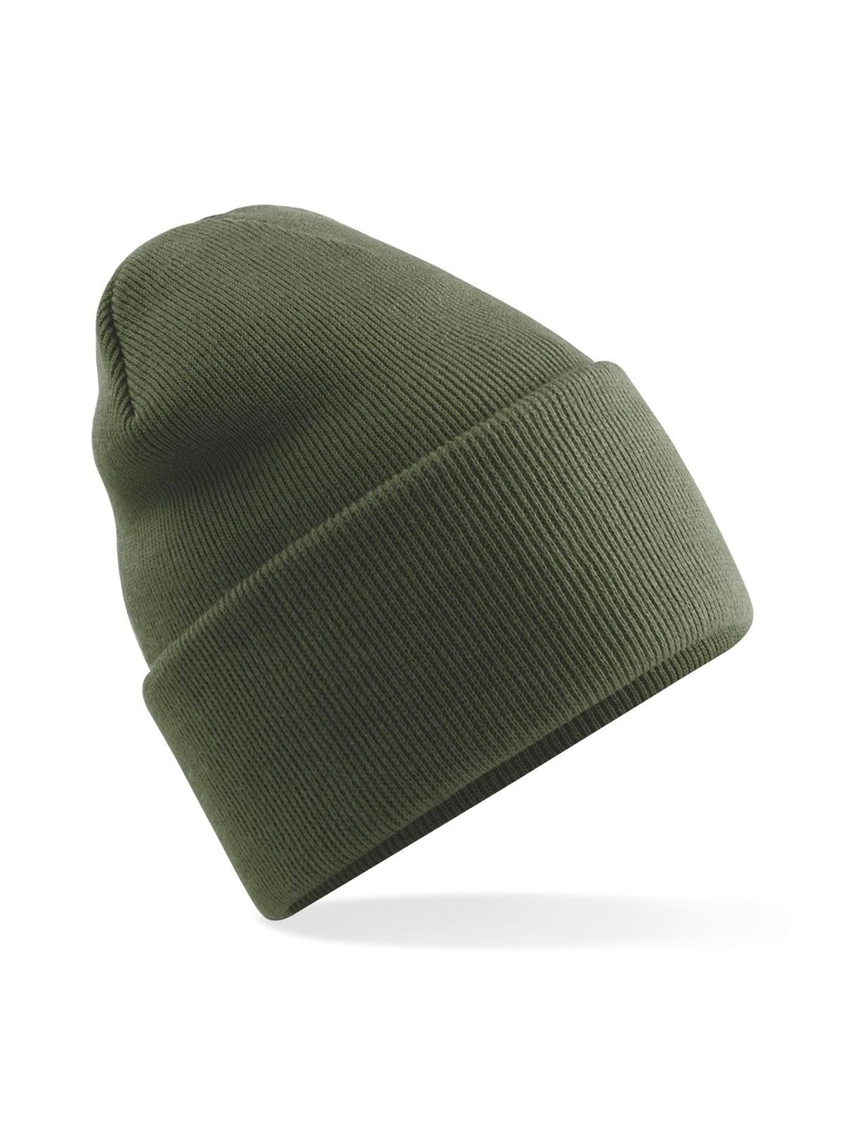 Original Deep Cuffed Beanie Beechfield Olive Green