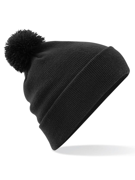 Original Pom Pom Beanie Beechfield Black