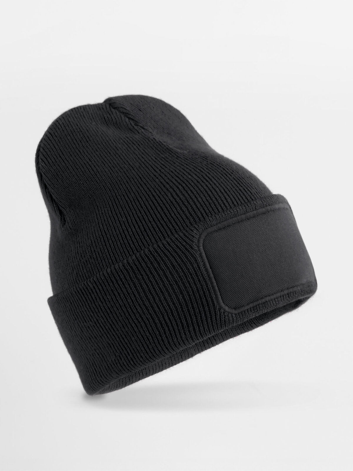 Berretto originale con toppa per bambini Beechfield Black