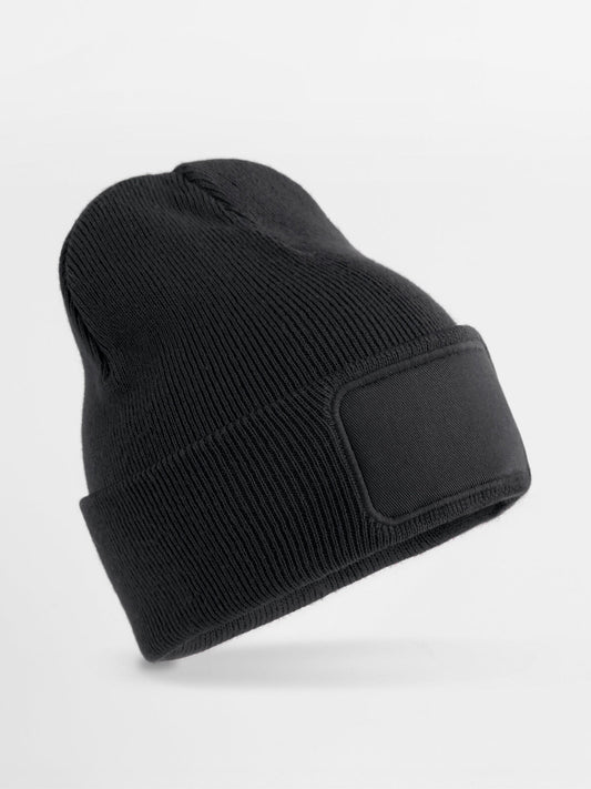 Berretto originale con toppa per bambini Beechfield Black