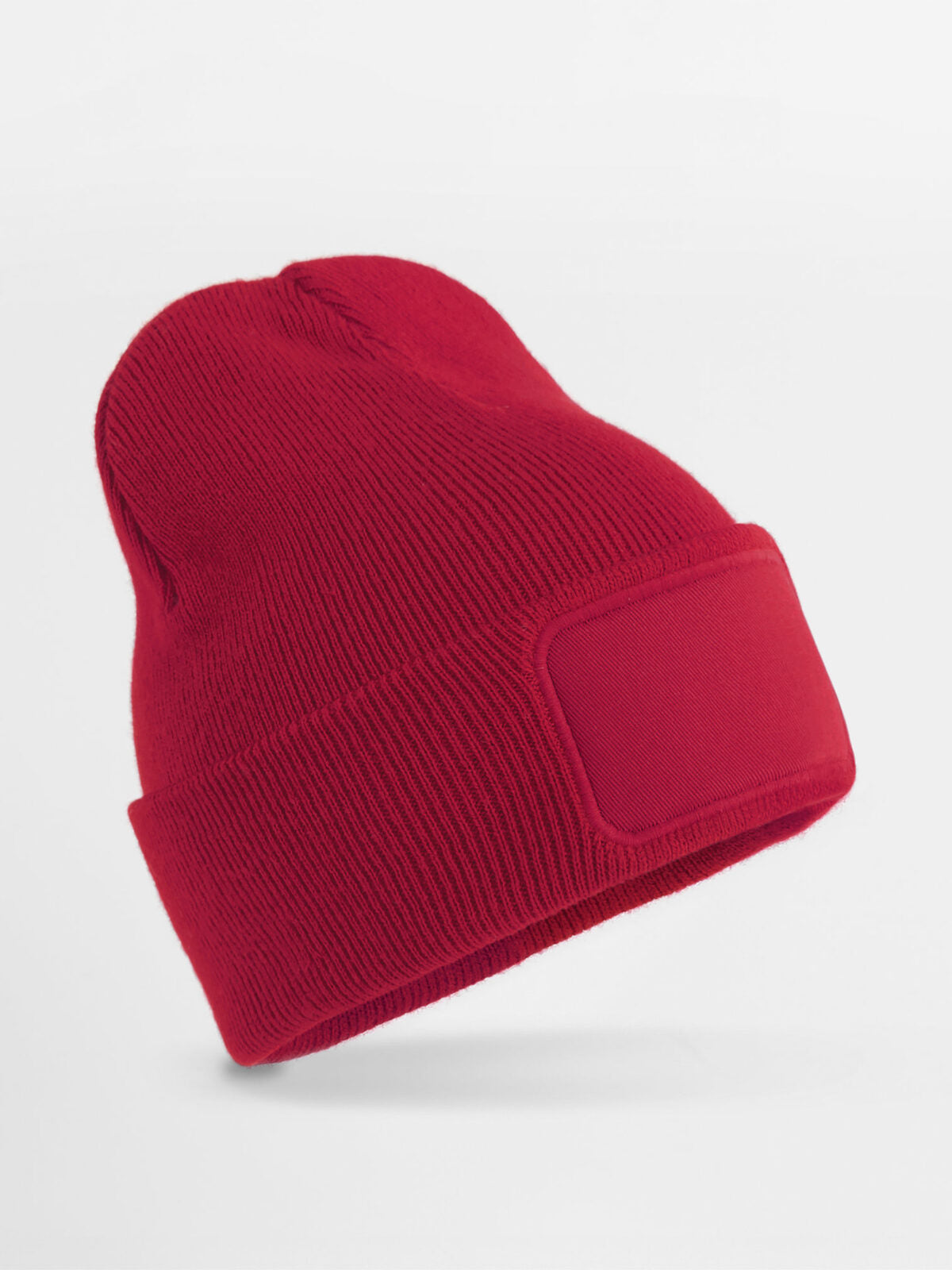 Berretto originale con toppa per bambini Beechfield Classic Red