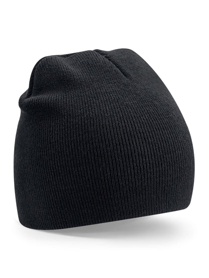 Recycled Original Pull-On Beanie Beechfield Black