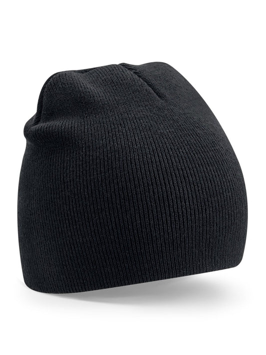 Recycled Original Pull-On Beanie Beechfield Black