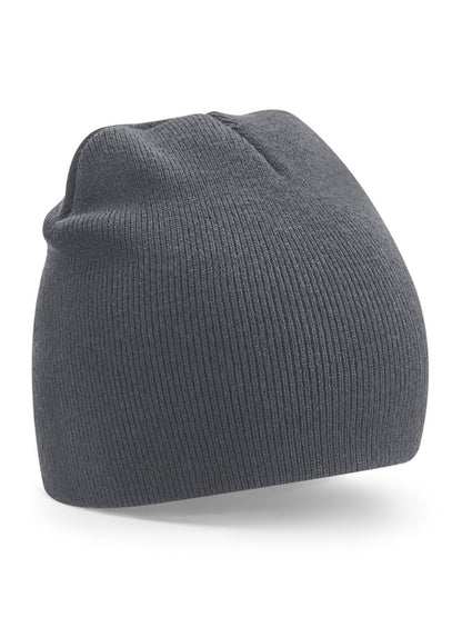 Recycled Original Pull-On Beanie Beechfield Graphite Grey