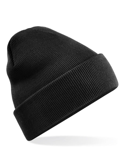 Recycled Original Cuffed Beanie Beechfield Black