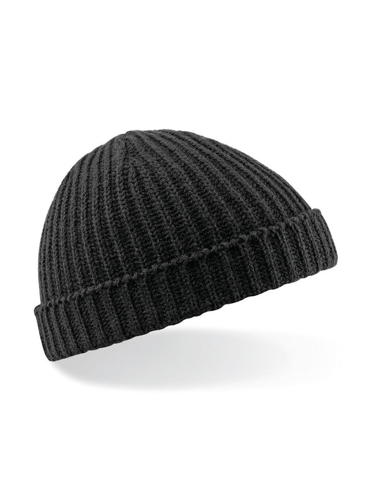 Trawler Beanie Beechfield Black