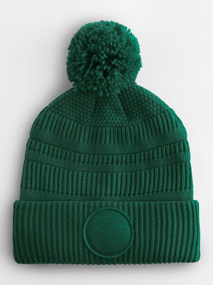 Berretto Fan Patch Beechfield Bottle Green