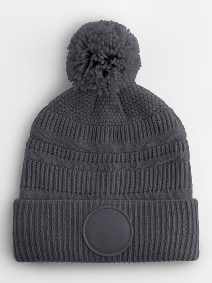 Berretto Fan Patch Beechfield Graphite Grey