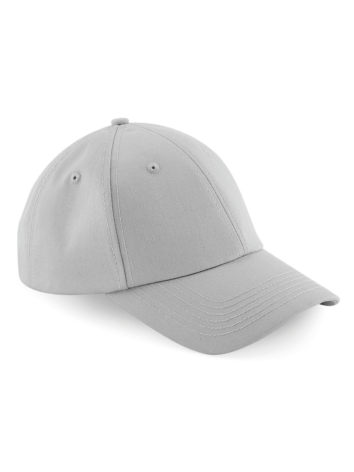 Authentic Baseball Cap Beechfield Light Grey