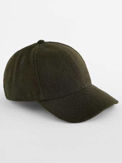 Wool Blend Cap Beechfield Dark Olive