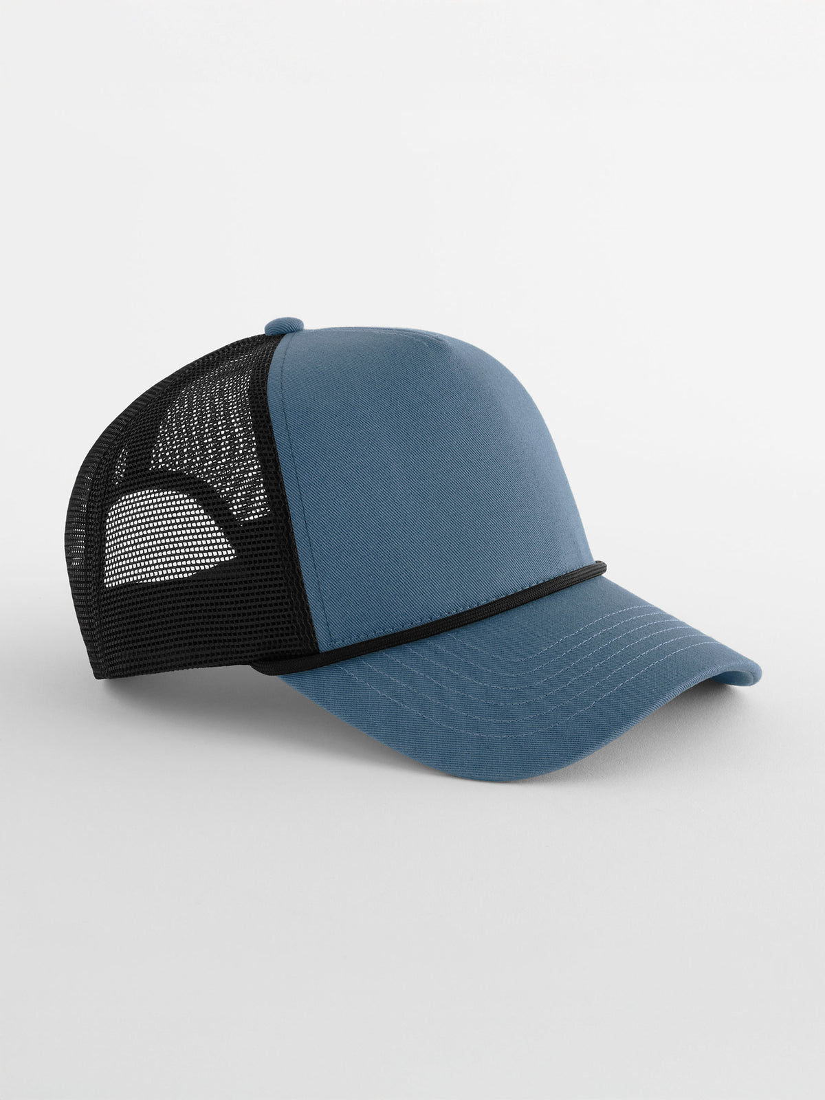 5 Panel Rope Trucker Beechfield Slate Blue/Black