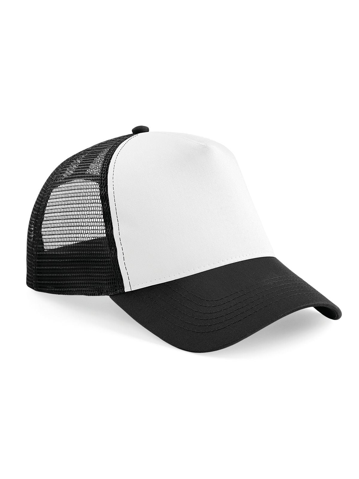 Snapback Trucker Beechfield Black/White