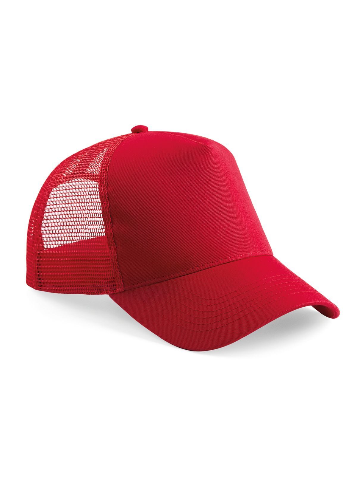 Snapback Trucker Beechfield Classic Red/Classic Red