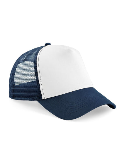 Snapback Trucker Beechfield French Navy/White