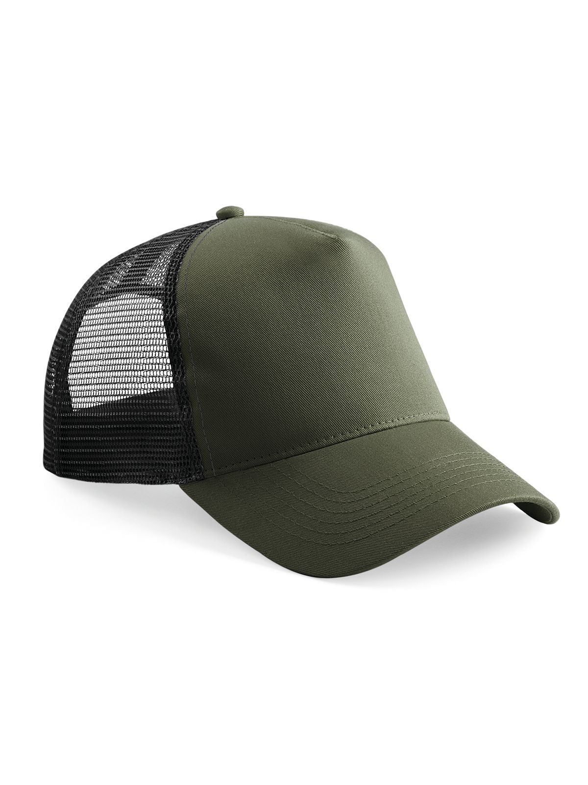 Snapback Trucker Beechfield Olive Green/Black