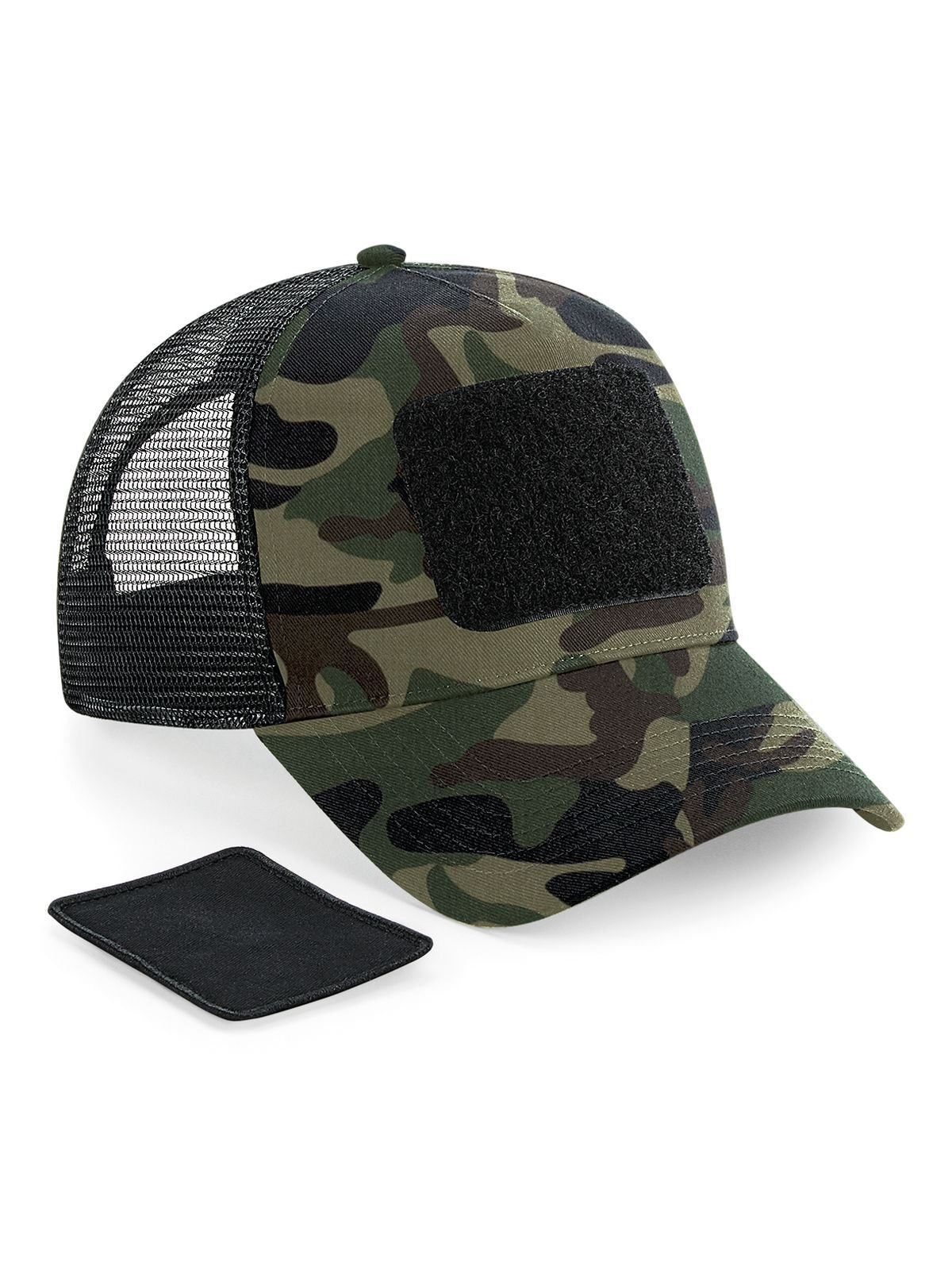 Patch Snapback Trucker Beechfield Jungle Camouflage