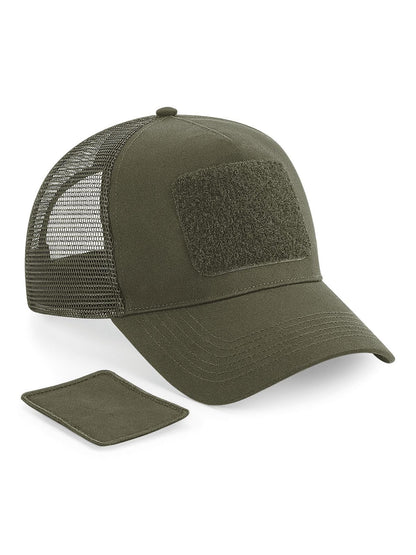 Patch Snapback Trucker Beechfield Military Green