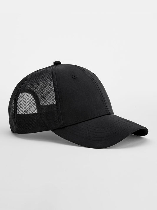 Technical Mesh Trucker Beechfield Black/Black