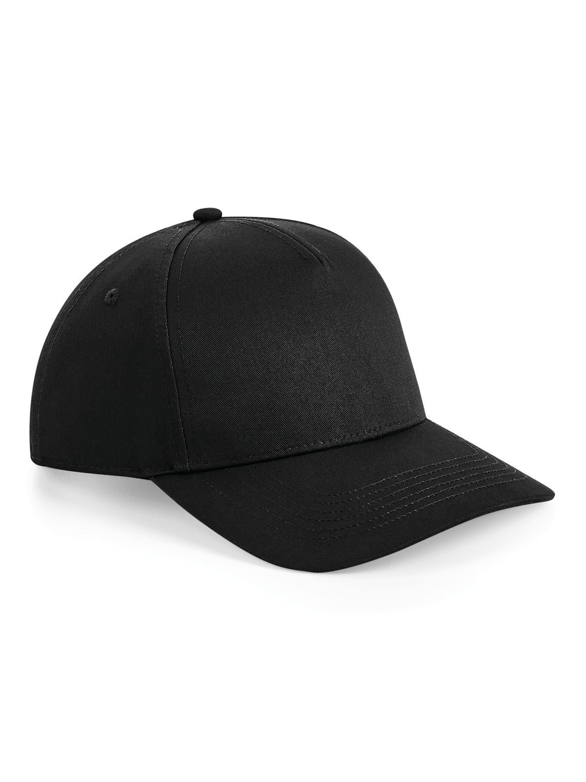 Urbanwear 5 Panel Snapback Beechfield Black