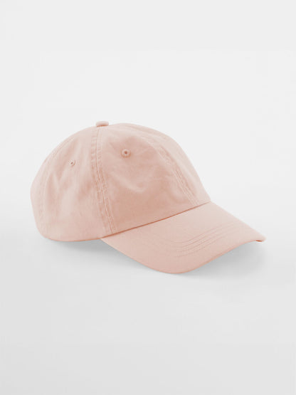 Junior Low Profile 6 Panel Dad Cap Beechfield Peach