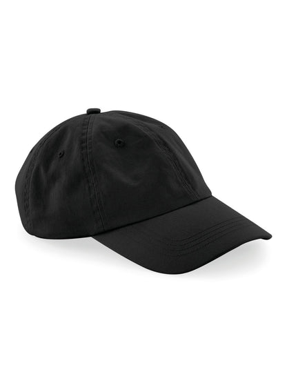 Low Profile 6 Panel Dad Cap Beechfield Black