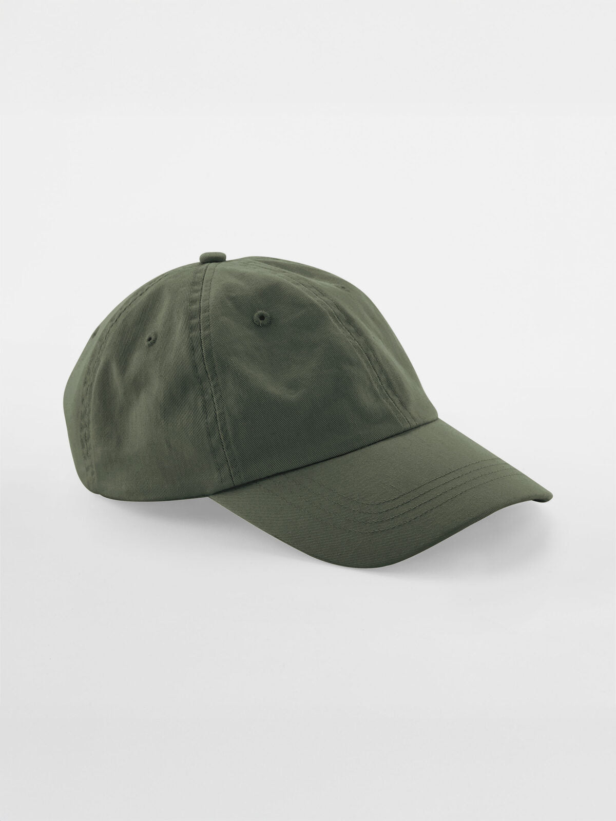 Low Profile 6 Panel Dad Cap Beechfield Olive Green