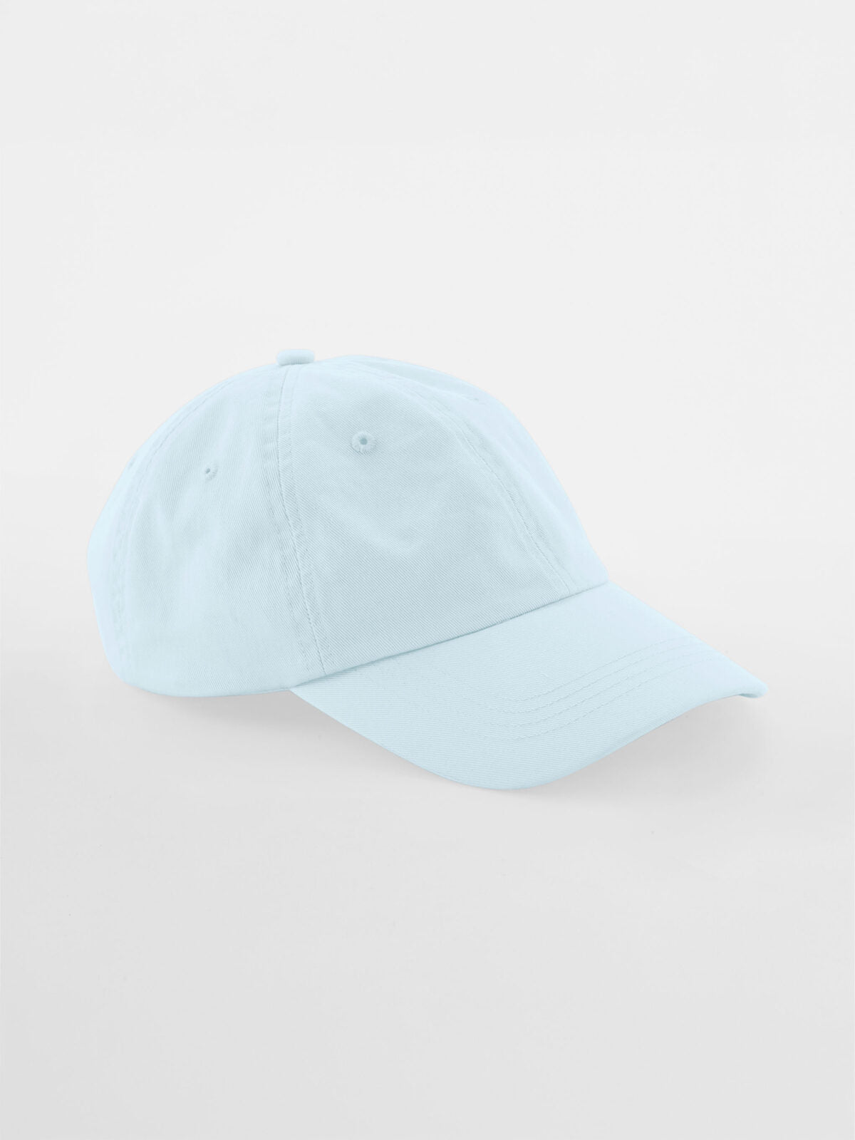 Low Profile 6 Panel Dad Cap Beechfield Pastel Blue