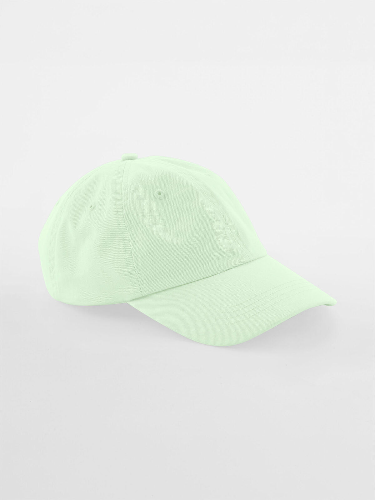 Low Profile 6 Panel Dad Cap Beechfield Pastel Mint