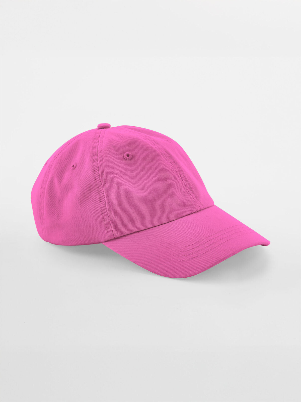 Low Profile 6 Panel Dad Cap Beechfield True Pink