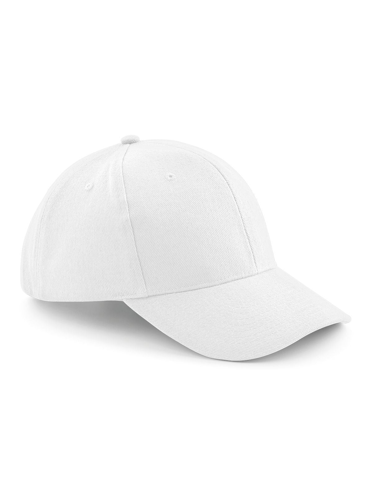 Pro-Style Heavy Brushed Cotton Cap Beechfield White