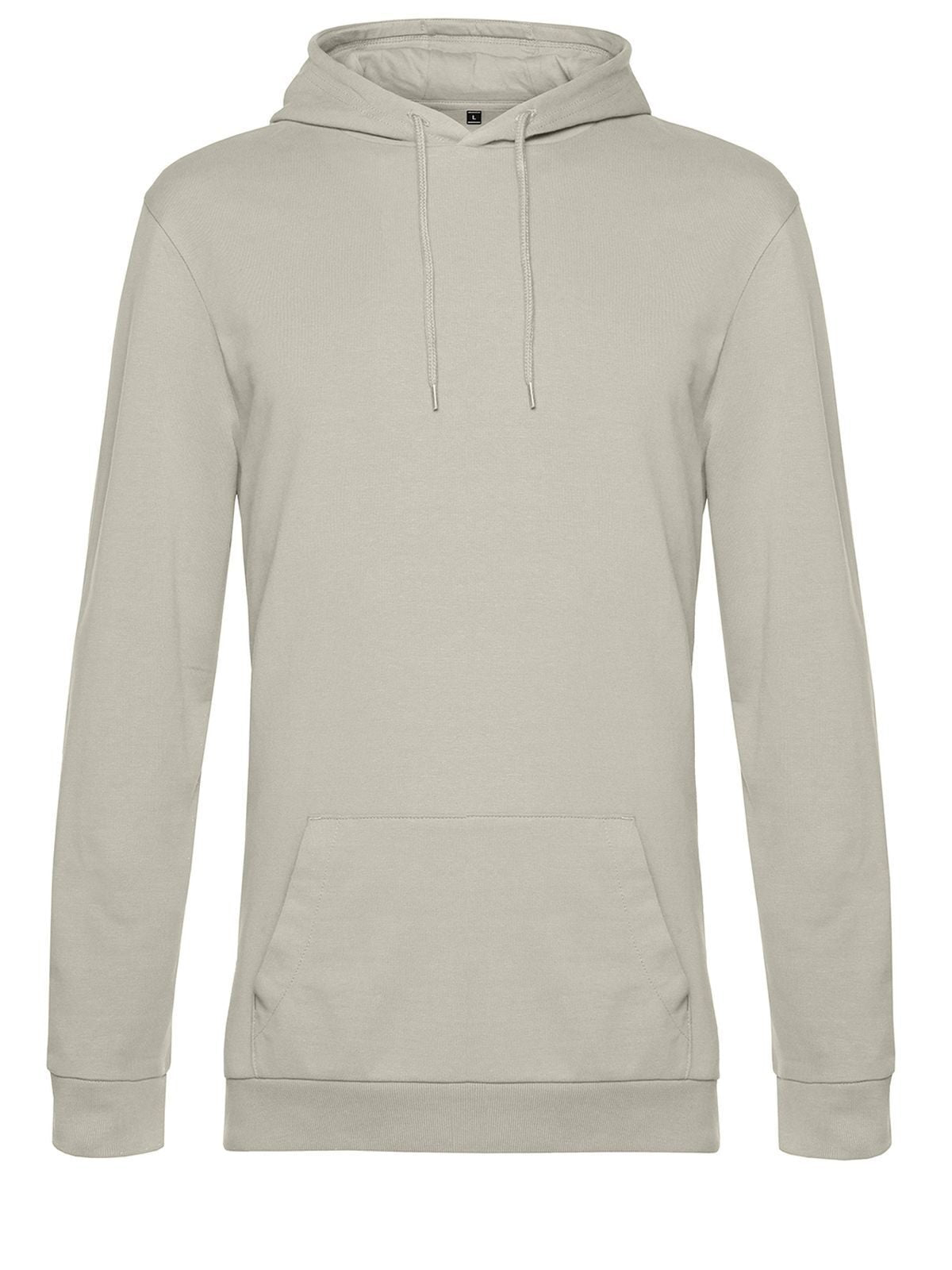 #Hoodie B&C Collection Grey Fog