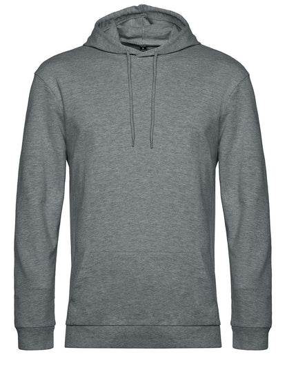 #Hoodie B&C Collection Heather Mid Grey