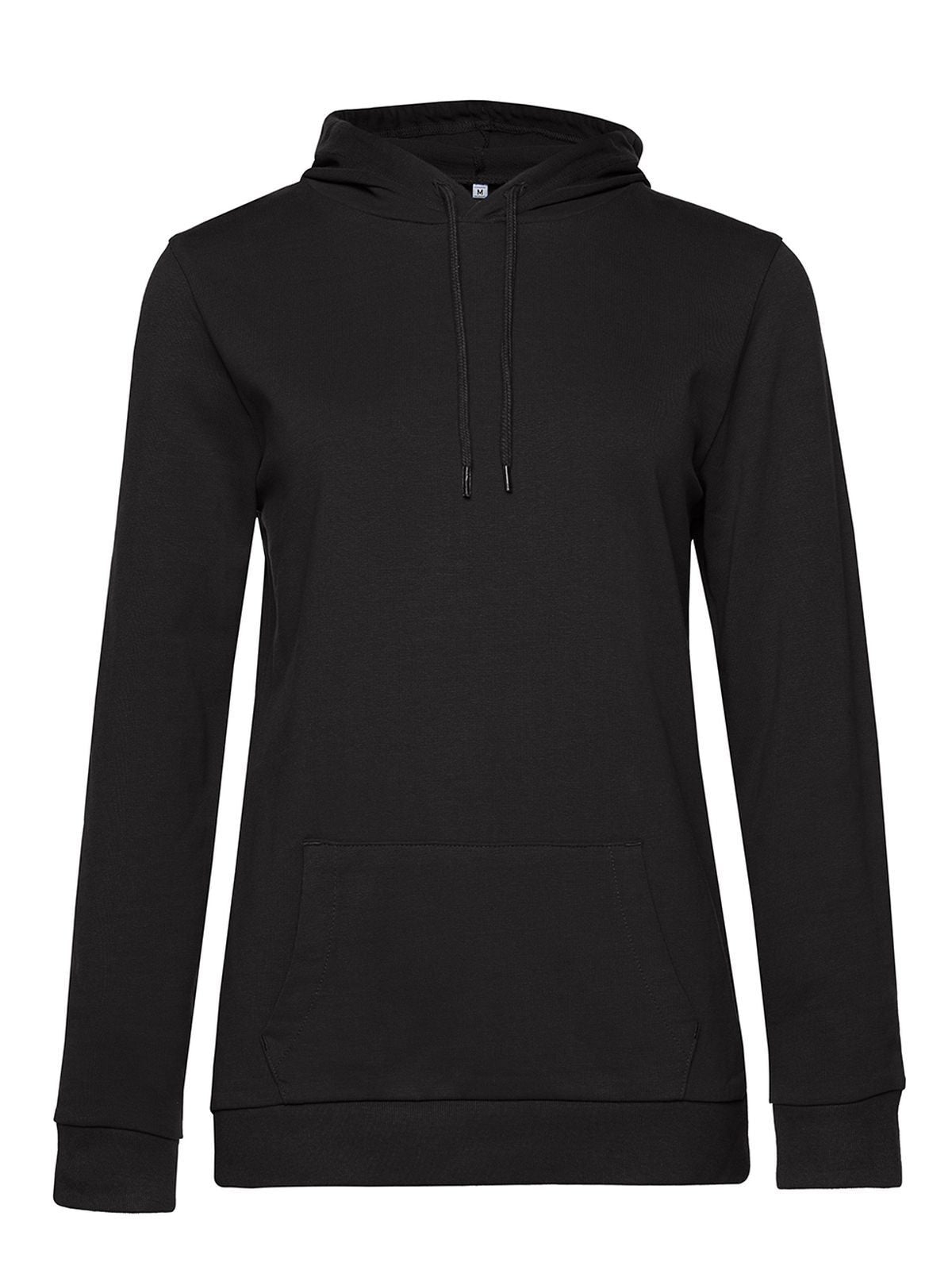 #Hoodie /Women B&C Collection Black Pure