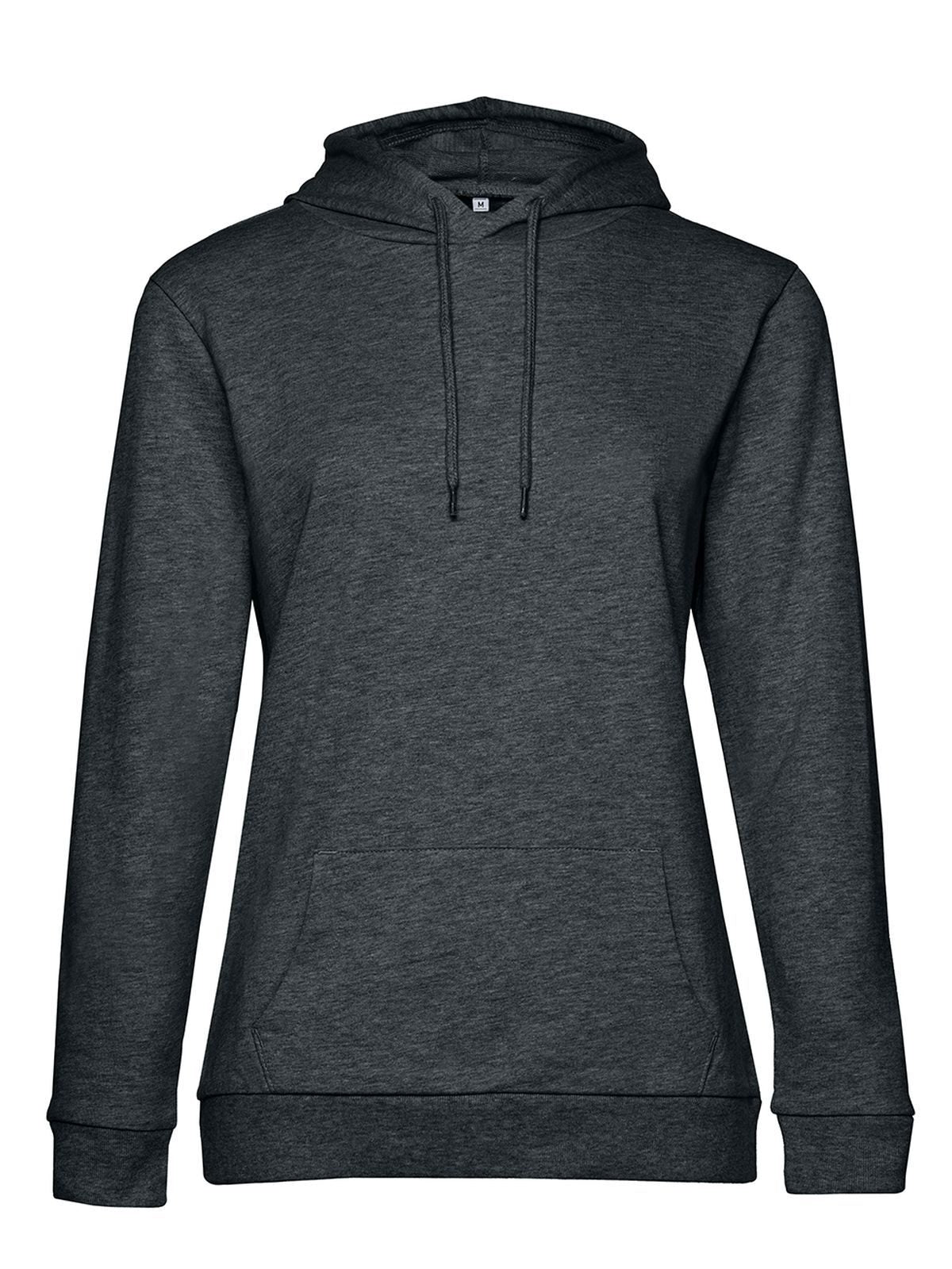#Hoodie /Women B&C Collection Heather Asphalt