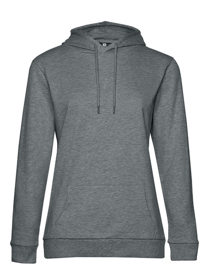 #Hoodie /Women B&C Collection Heather Mid Grey
