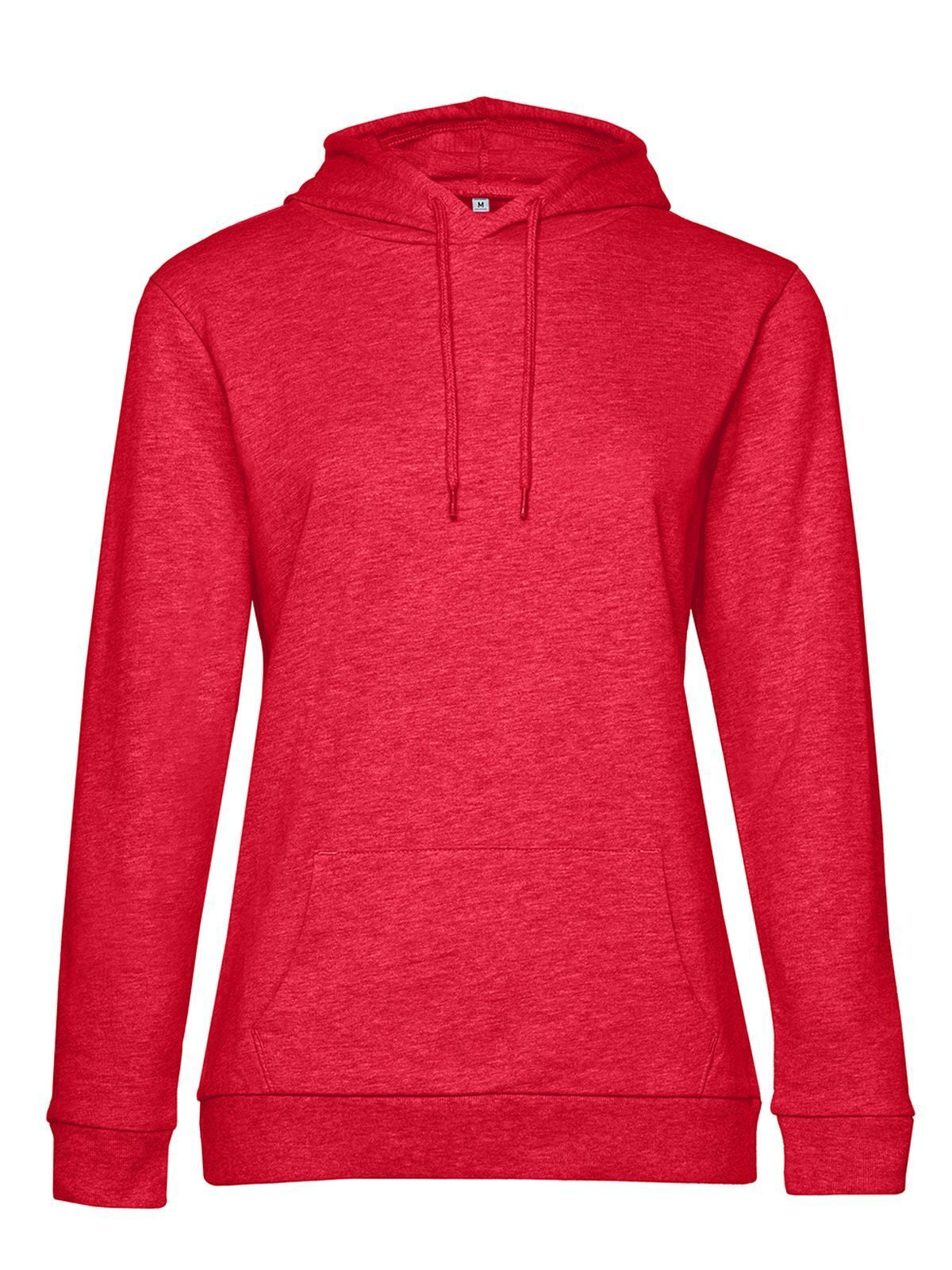 #Hoodie /Women B&C Collection Heather Red