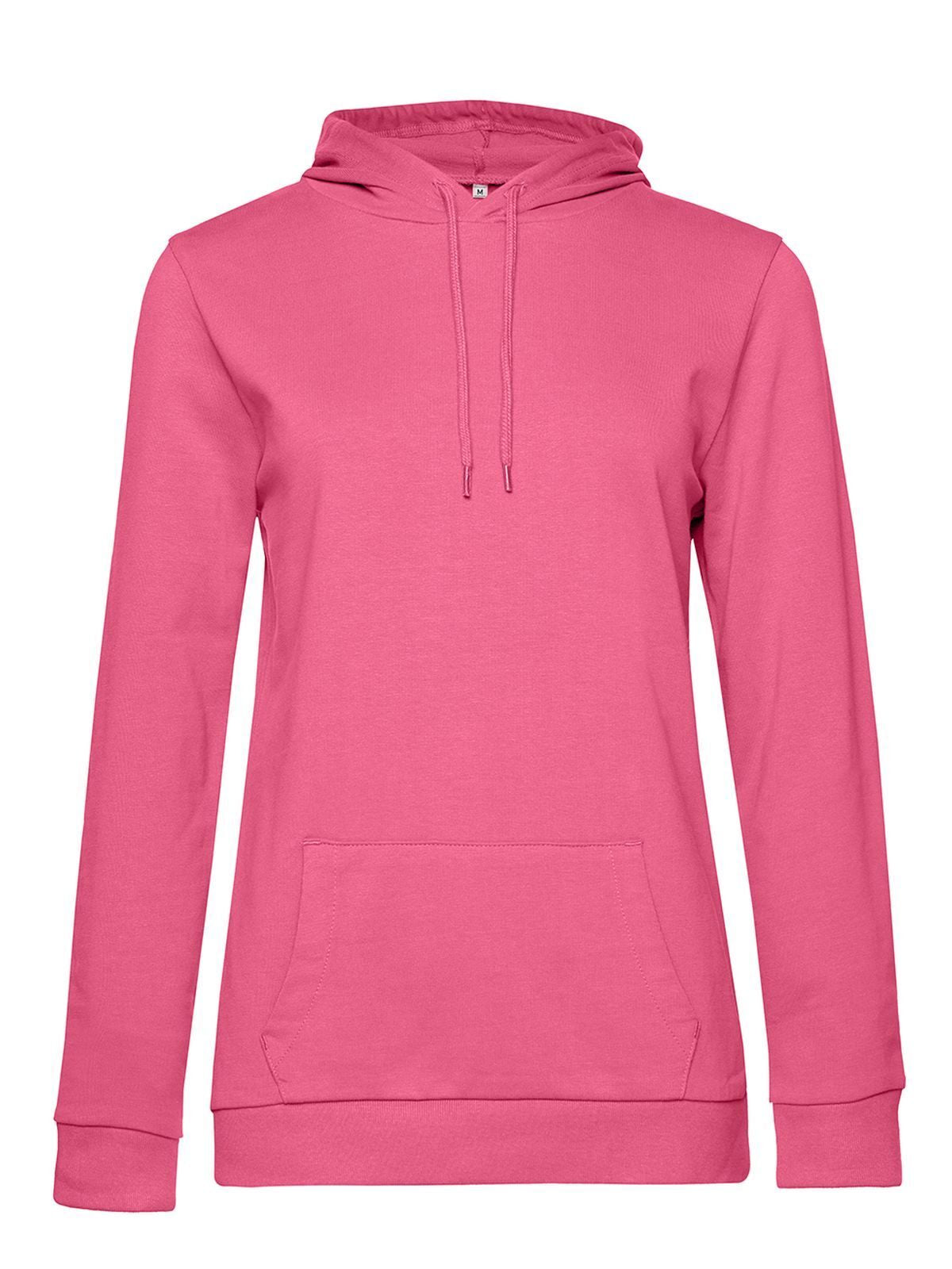 #Hoodie /Women B&C Collection Pink Fizz