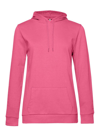 #Hoodie /Women B&C Collection Pink Fizz
