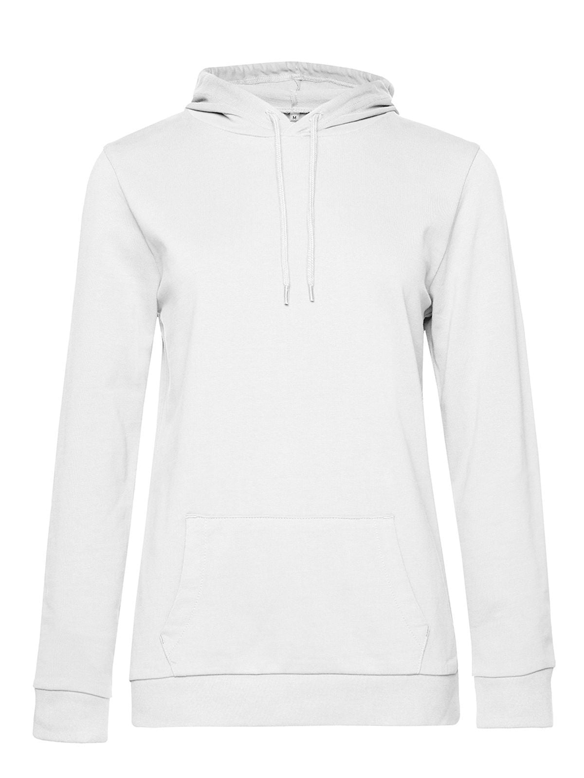 #Hoodie /Women B&C Collection White