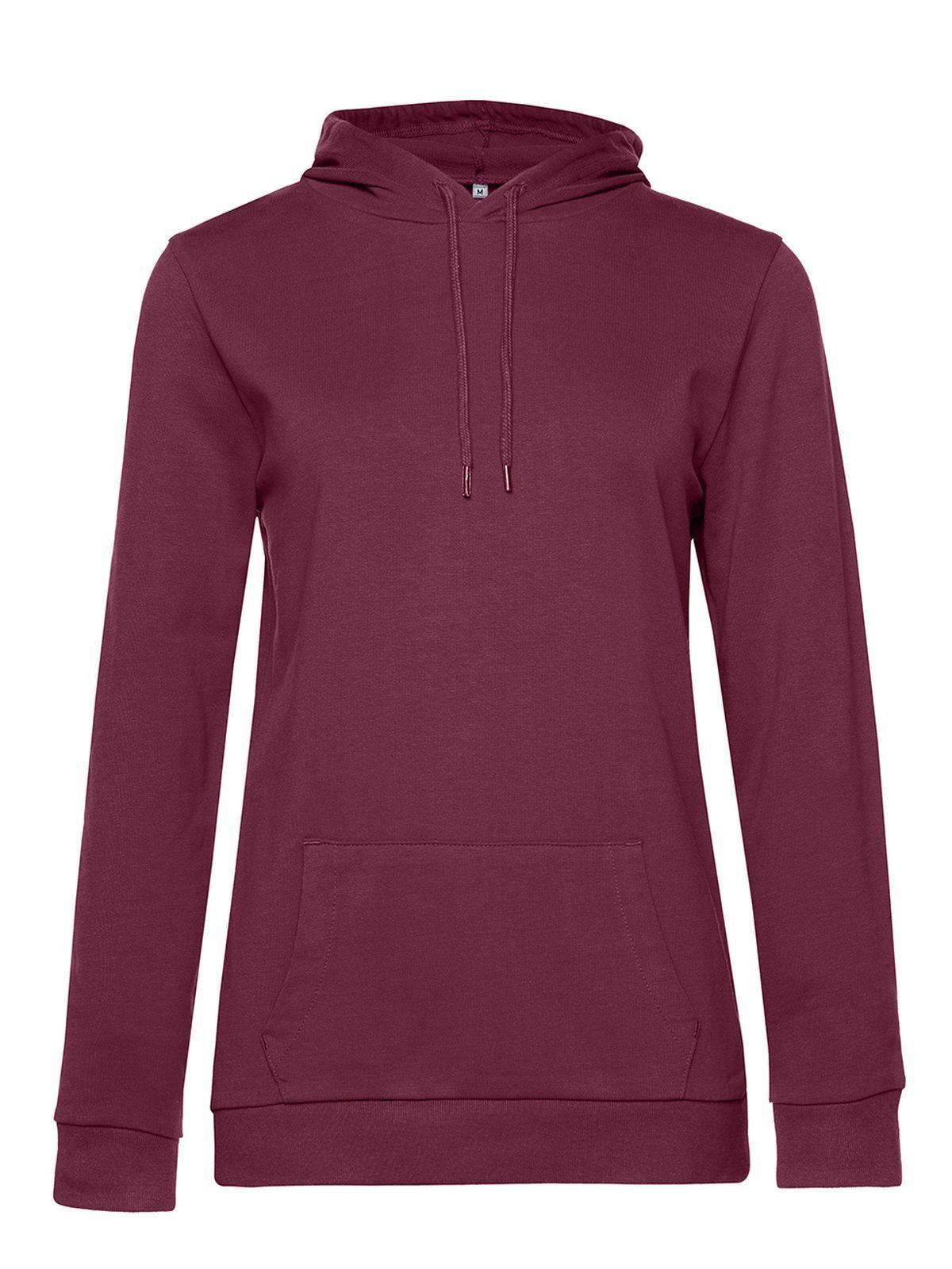 #Hoodie /Women B&C Collection Wine
