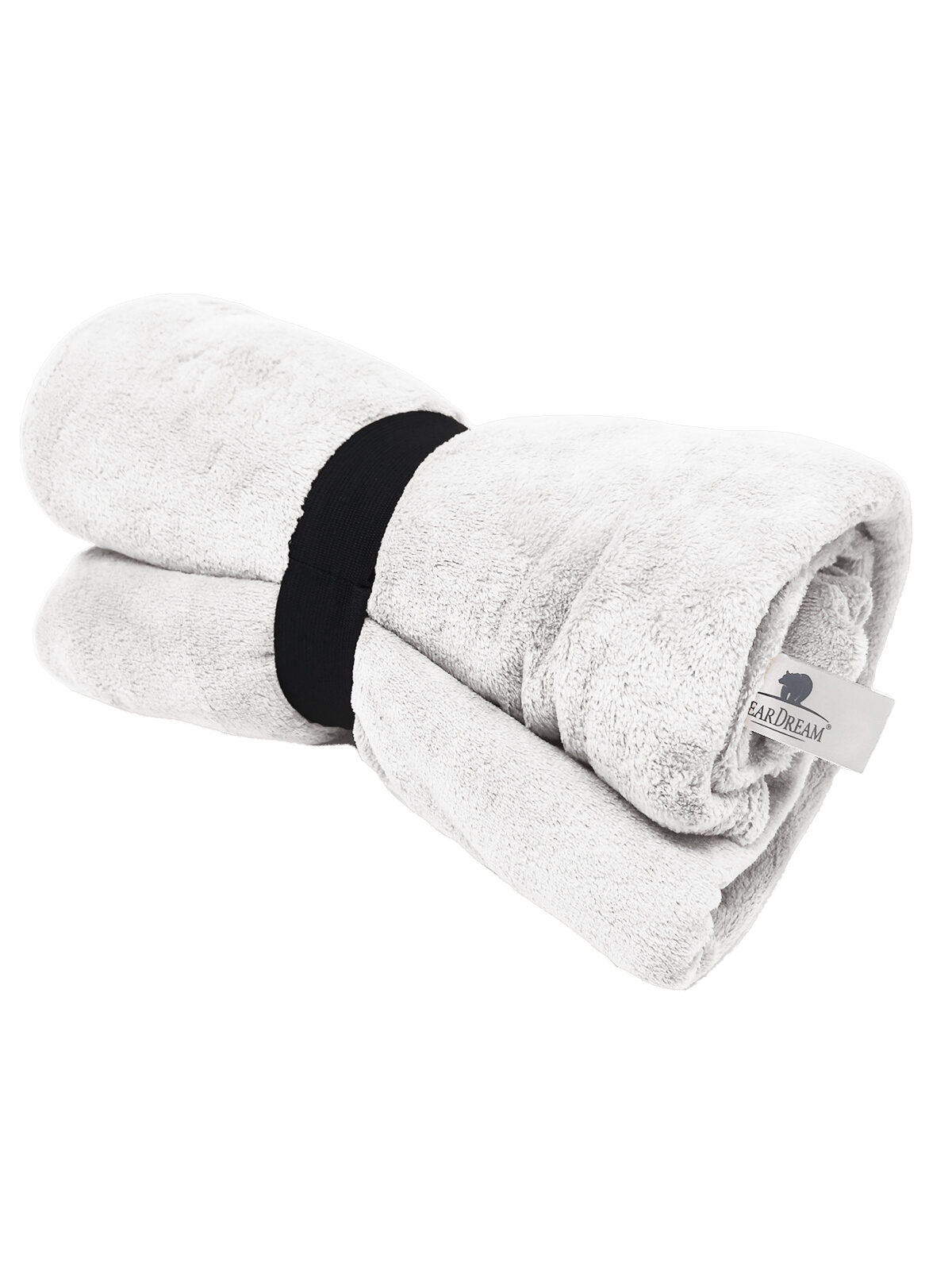 Coral Fleece Blanket 130x170 Bear Dream White