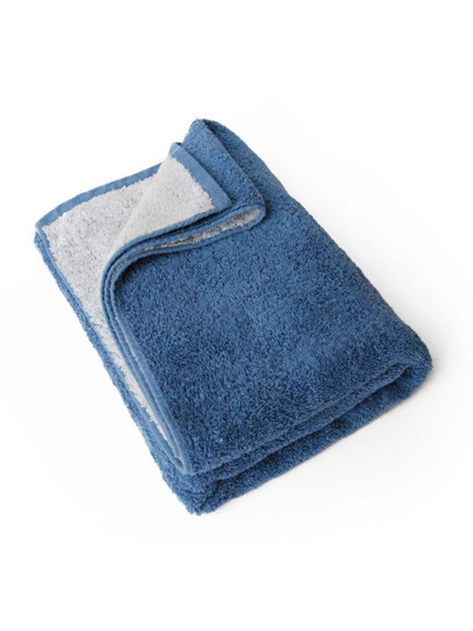 Double Color Towel 100X150 Bear Dream White/Captain'S Blu