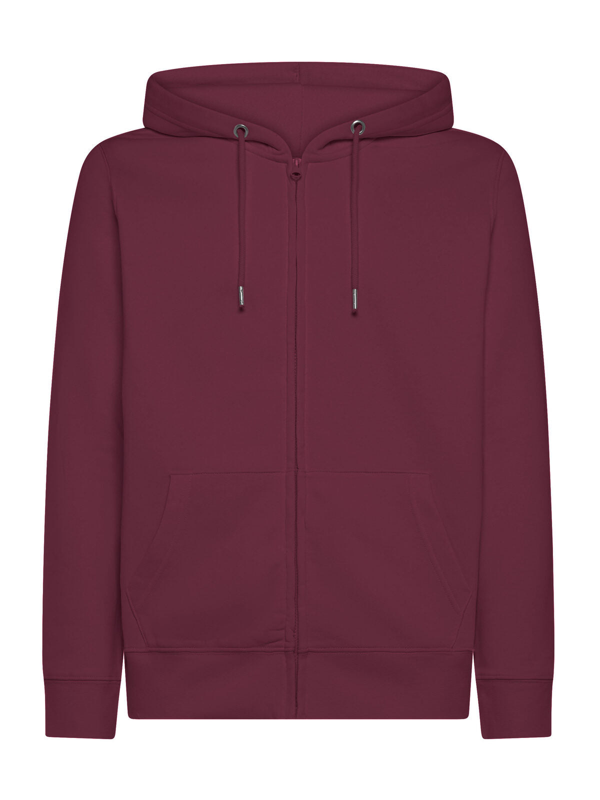 Felpa zip e cappuccio Vega Burgundy