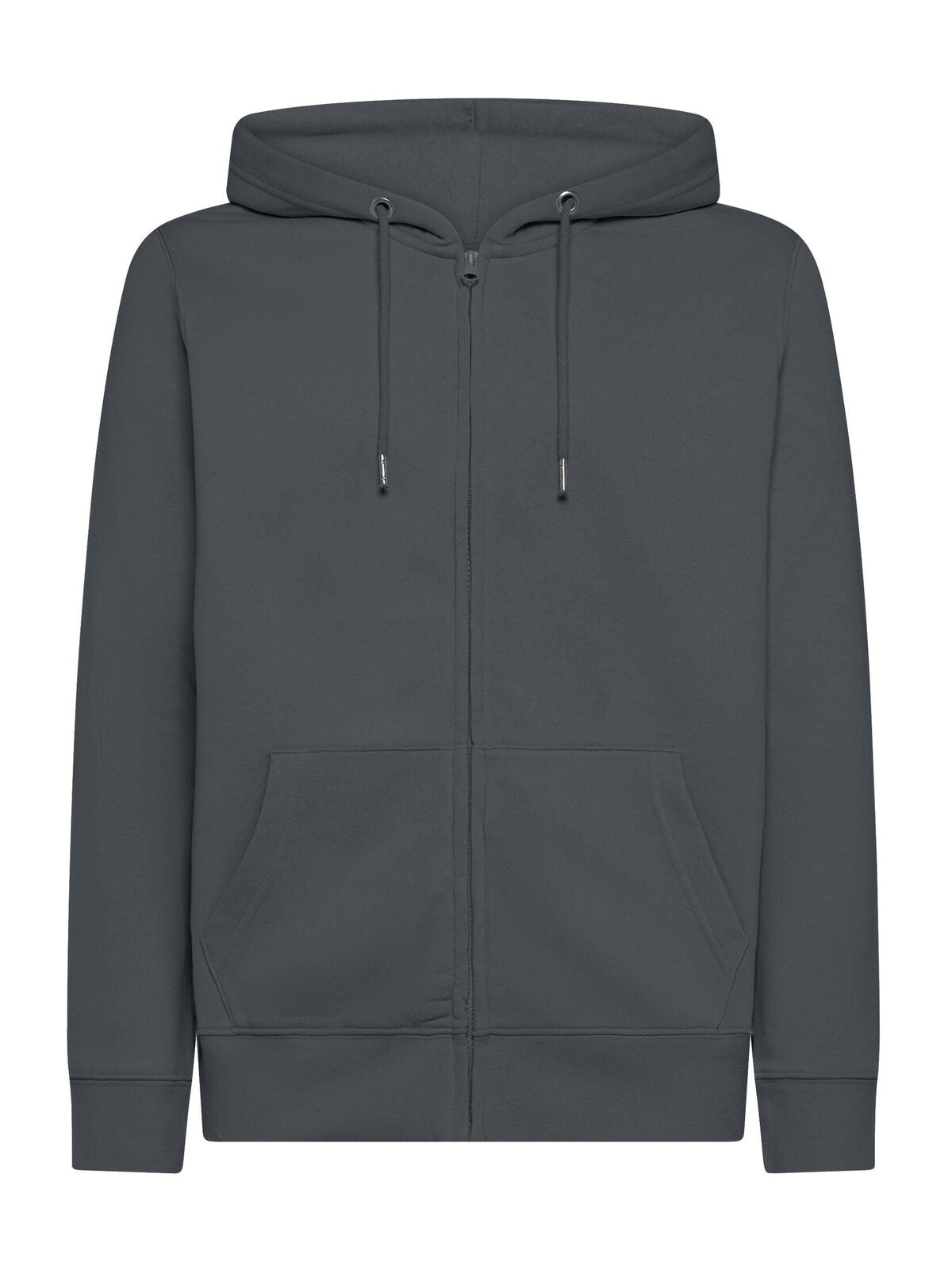 Felpa zip e cappuccio Vega Dark grey