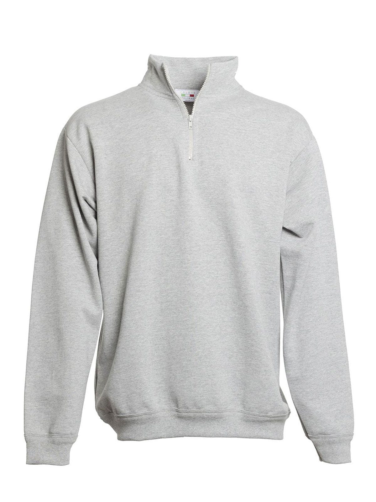 Zip Neck Sweat