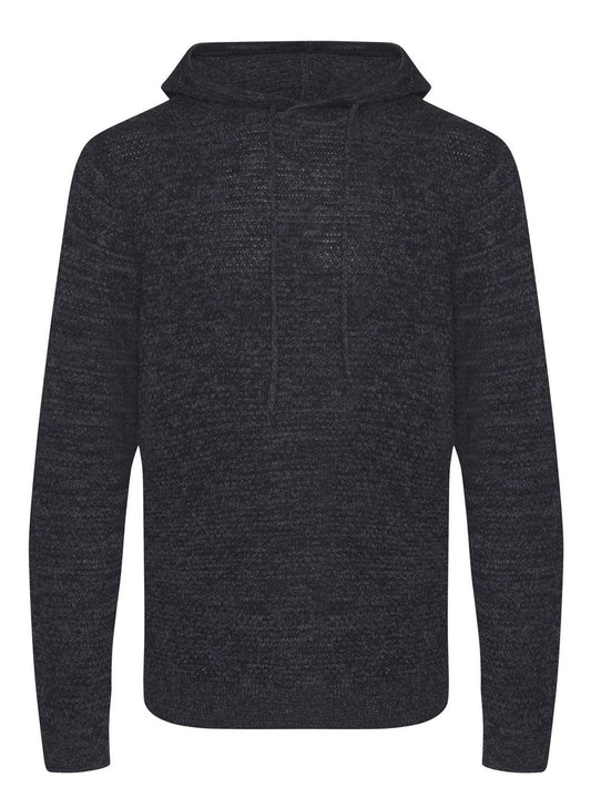 Iguazu Knitted Hoody Ecologie by AWDis Charcoal/Black