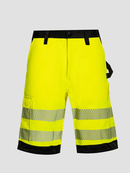 Workwear Shorts Korntex Yellow/Black