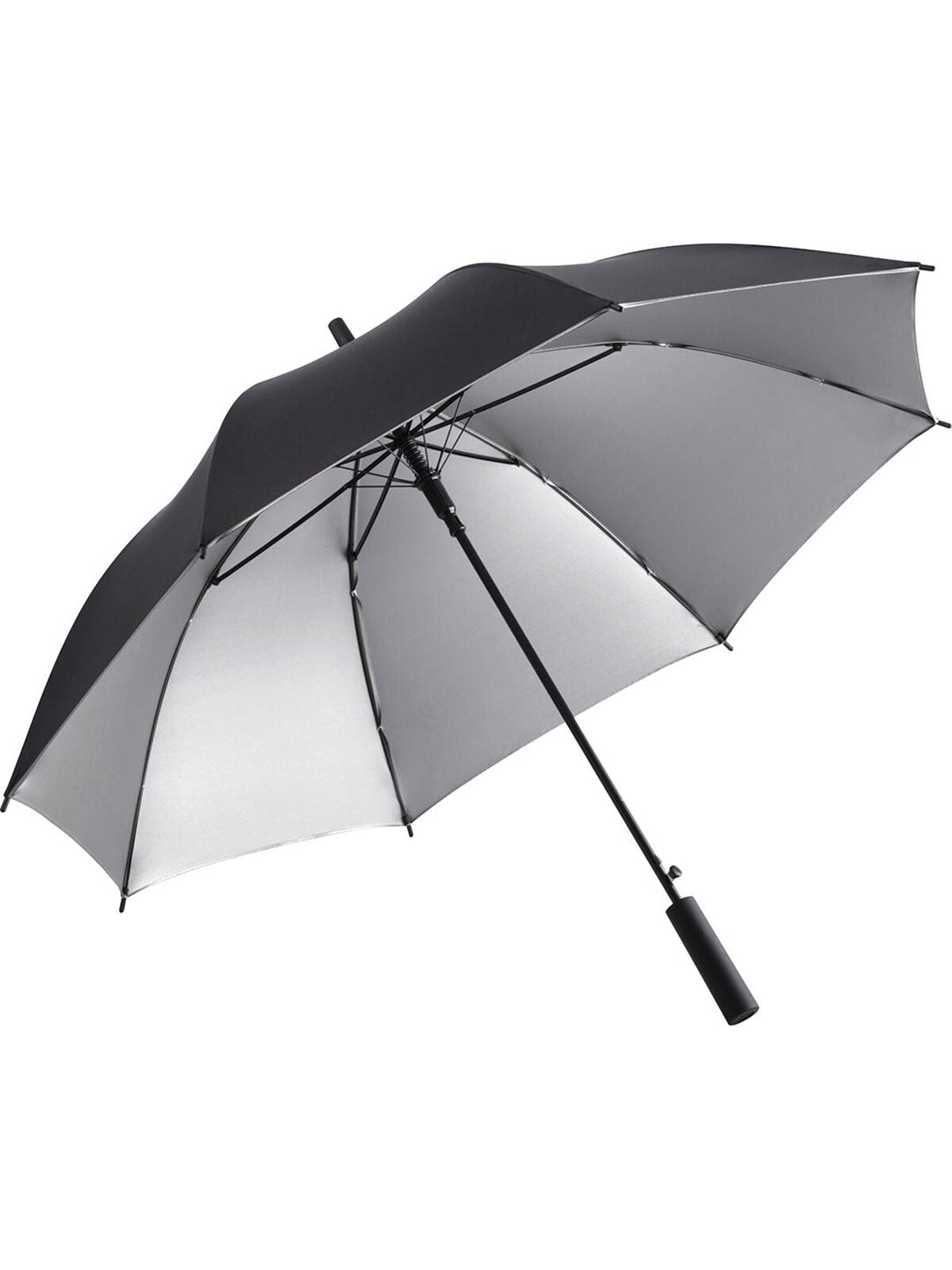 AC regular umbrella FARE® Doubleface FAre Black/Silver